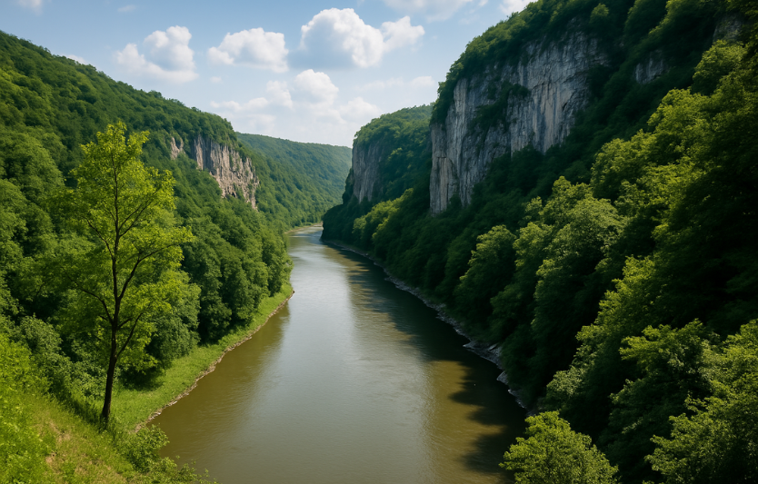 Відпочинок у Дністровському каньйоні місце сили, тиші та води