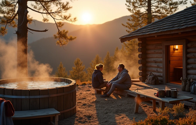 Колиби, лазні й чани 7 місць для комфорту після трекінгу