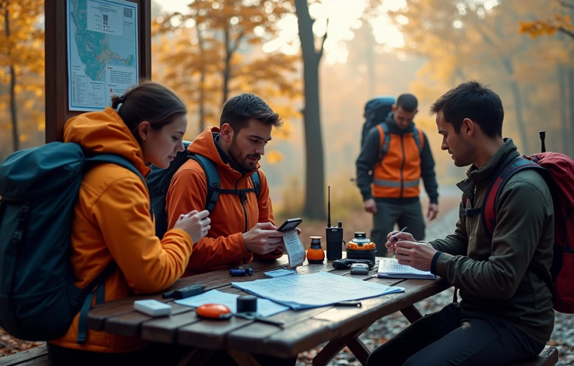 Осінній гірський трекінг безпечно реєстрація в ДСНС і контакти рятувальників